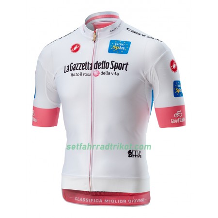 Weißes Radtrikot kurzarm 2018 Giro d'Italia